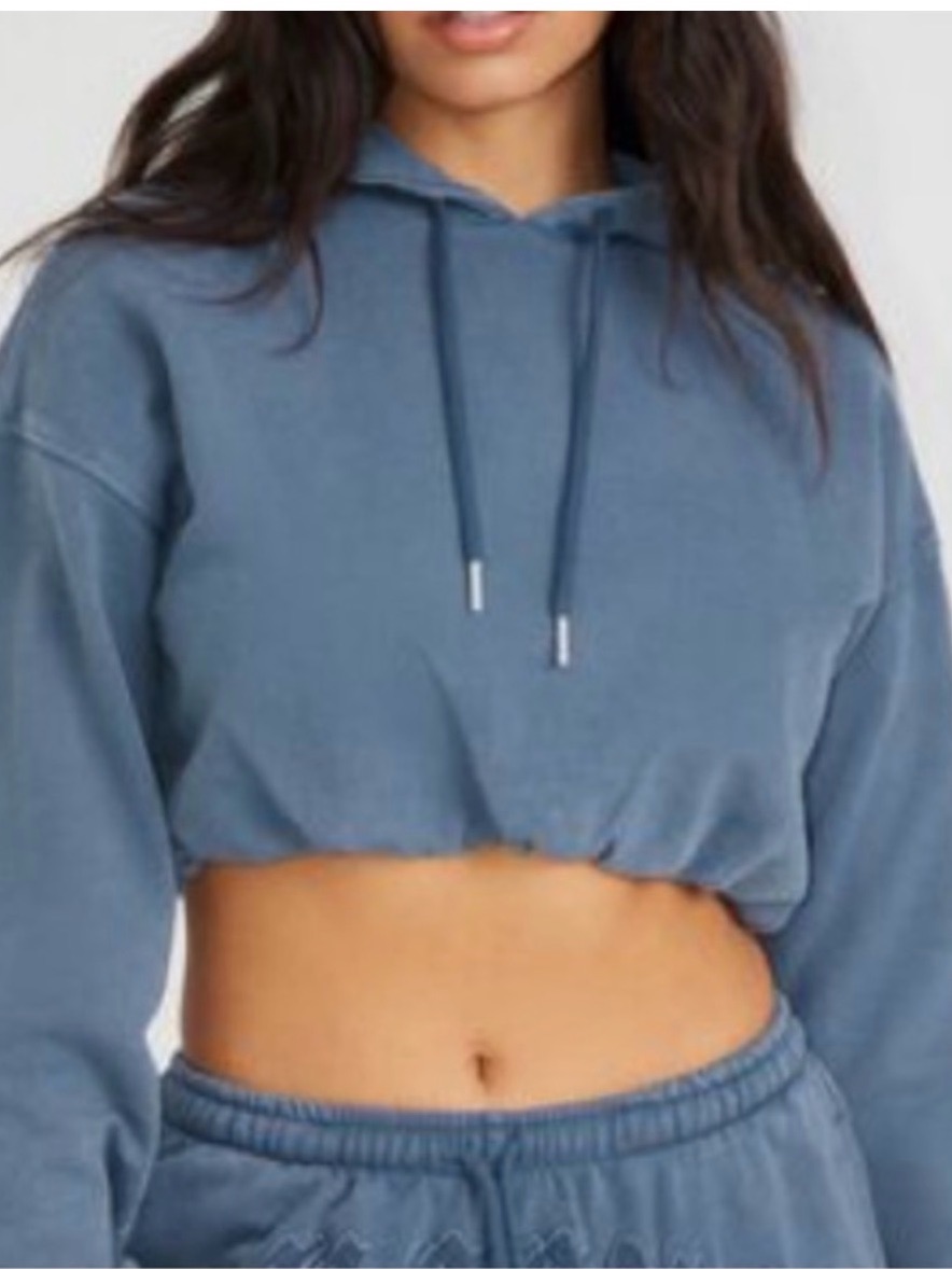 Garage Blue Bubble Hoodie Size Xs
